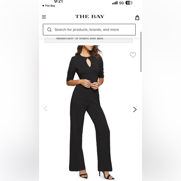 Lipsy Pants - New with tag LIPSY Keyhole Underbust-Seam Jumpsuit